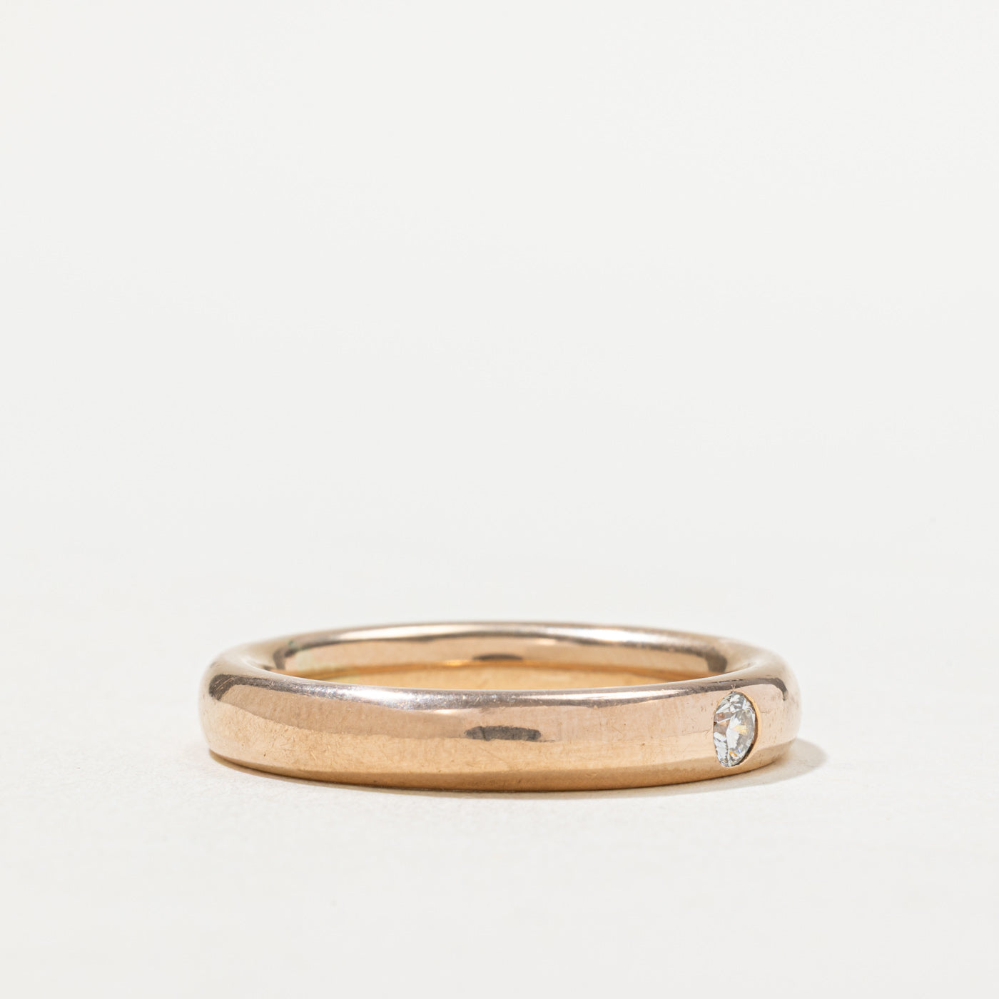 Flush Set Diamond Band | 0.10ct | SZ 9
