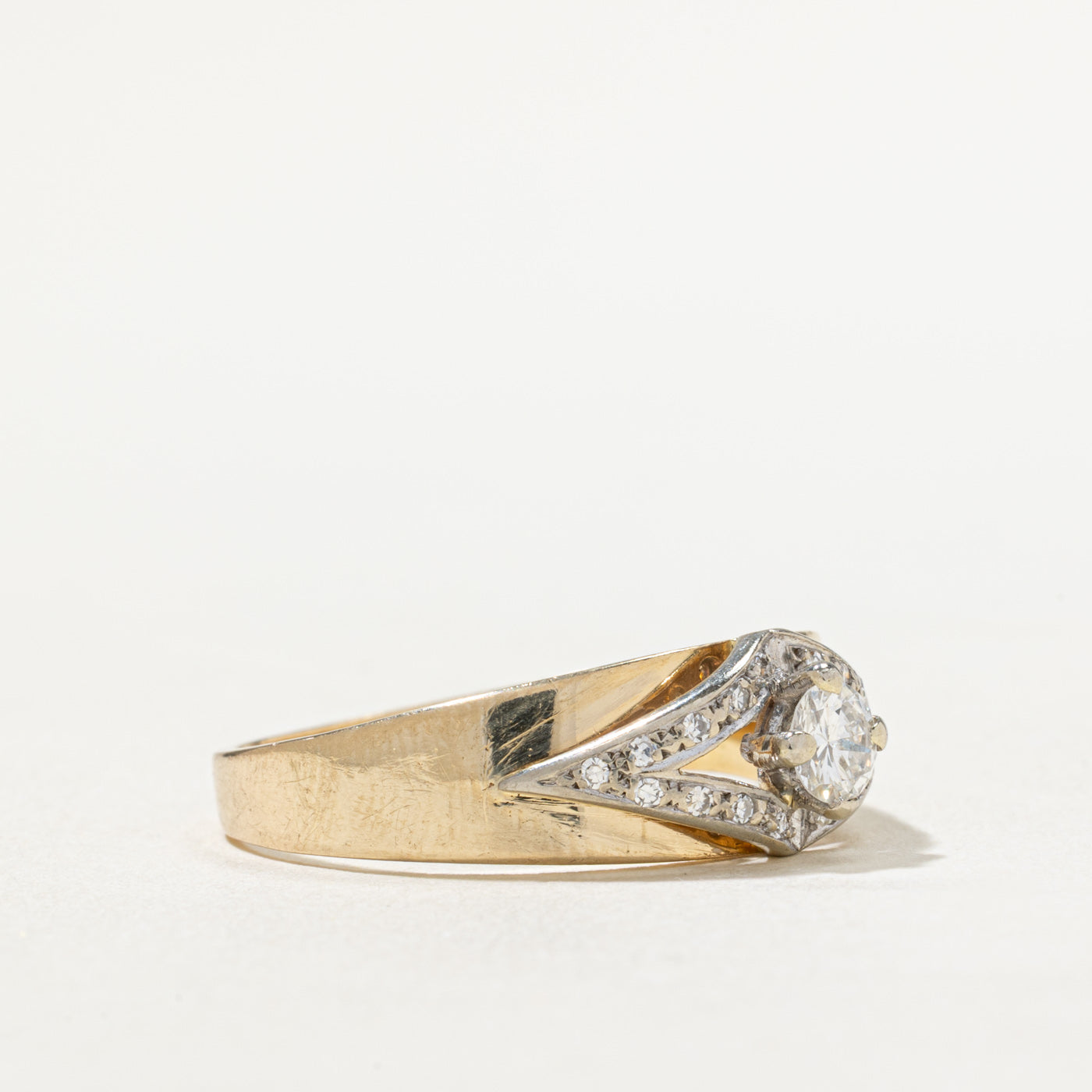 Rhombus Design Diamond Ring | 0.43ctw | SZ 11.25