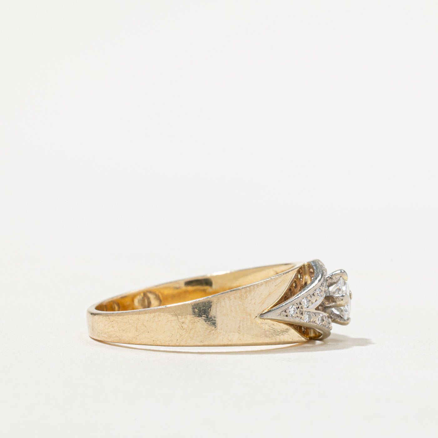Rhombus Design Diamond Ring | 0.43ctw | SZ 11.25