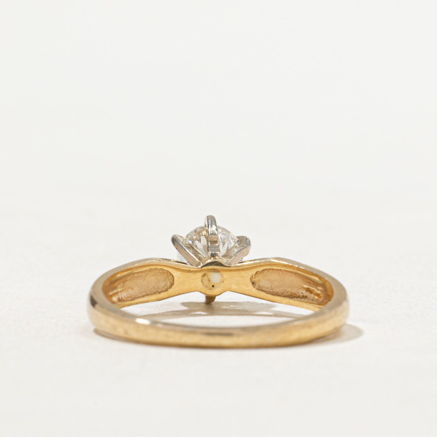 Solitaire Diamond Engagement Ring | 0.42ct | SZ 5
