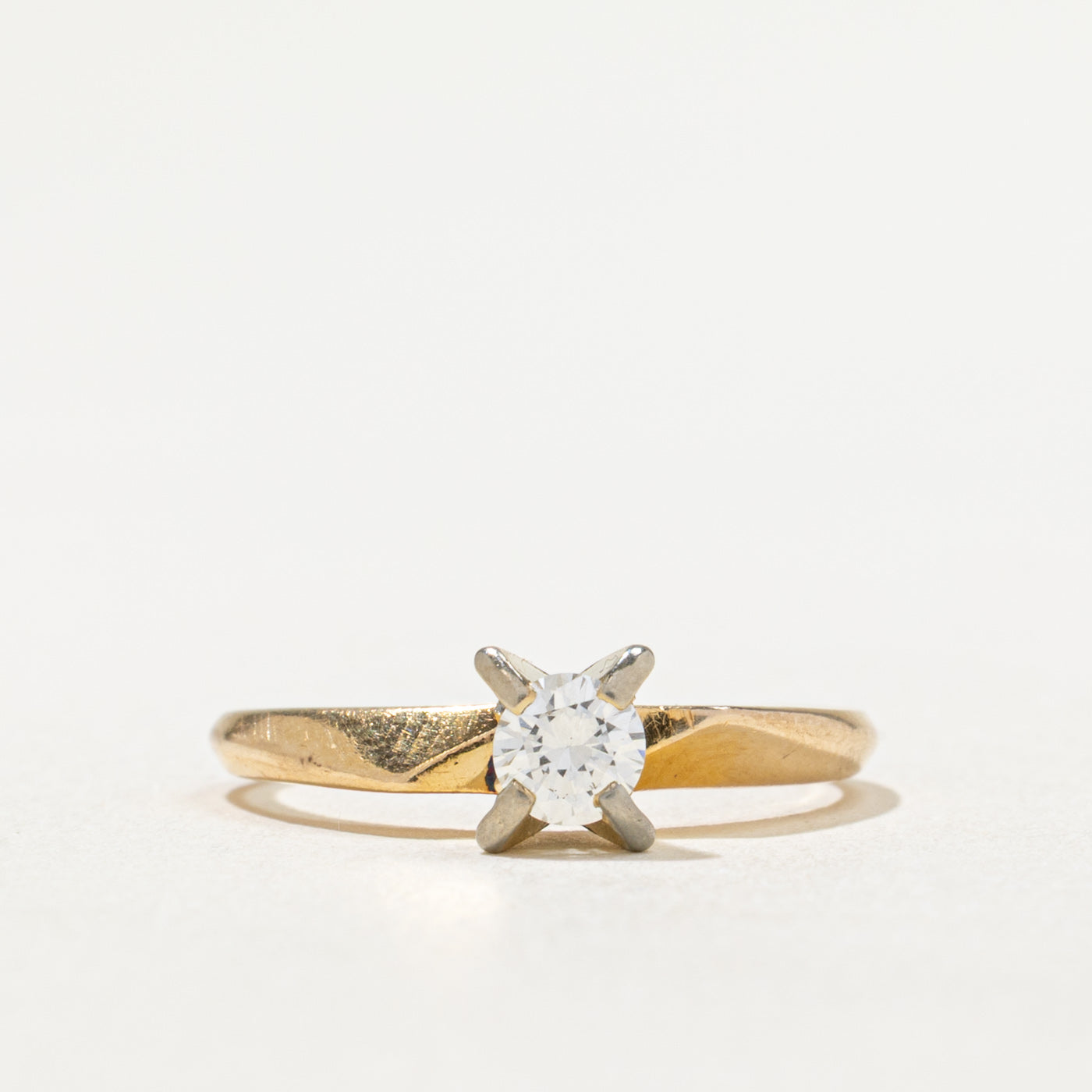 Solitaire Diamond Ring | 0.26ct | SZ 6