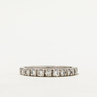 Semi Eternity Diamond Band | 0.40ctw | SZ 6.5