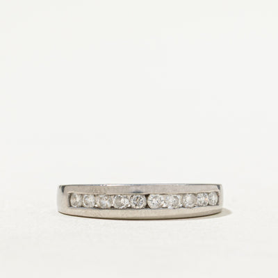 Channel Set Semi Eternity Diamond Band | 0.33ctw | SZ 6.25