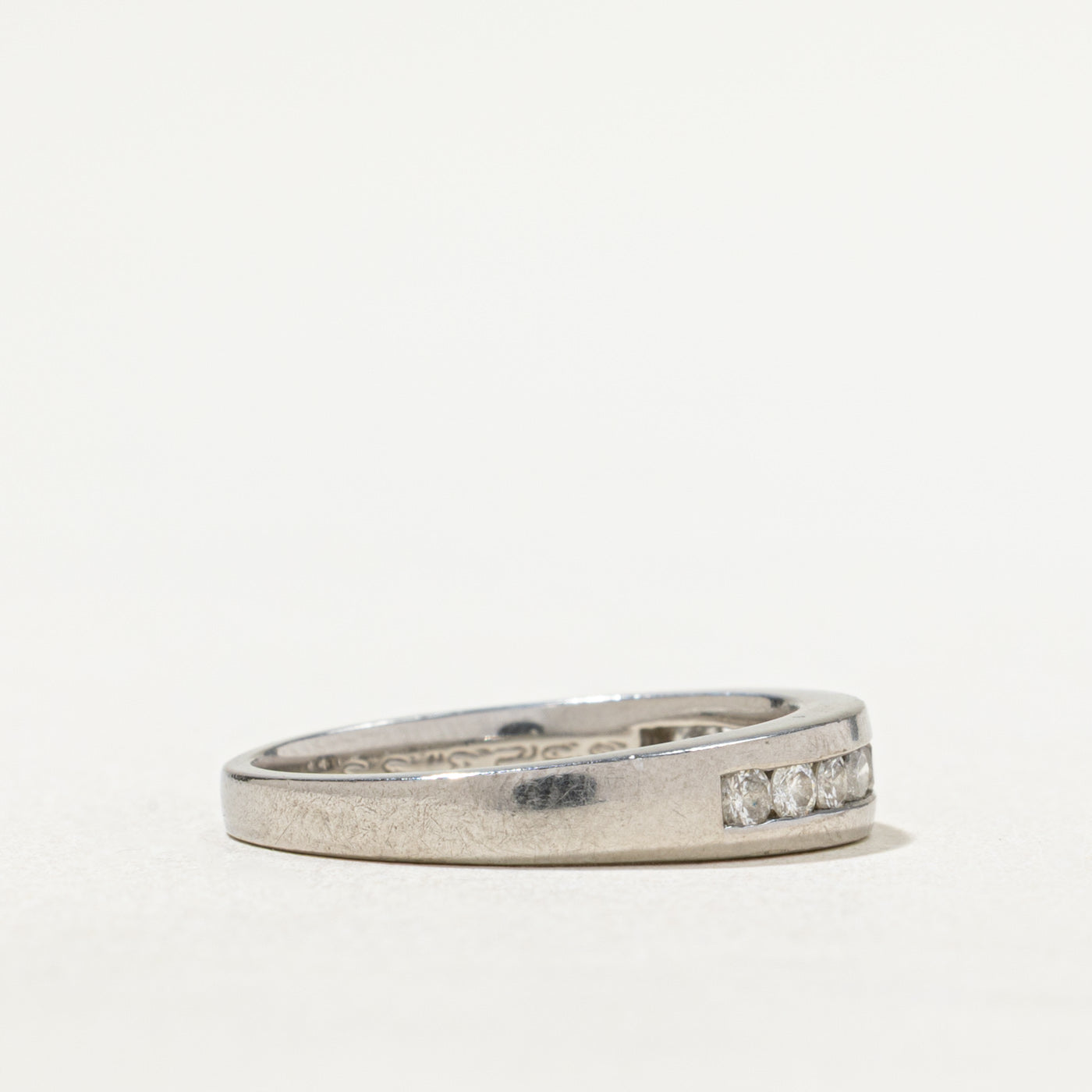 Channel Set Semi Eternity Diamond Band | 0.33ctw | SZ 6.25