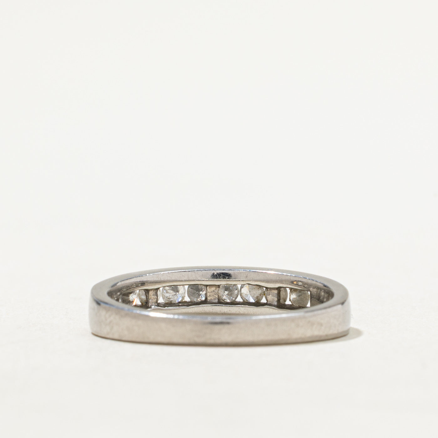 Channel Set Semi Eternity Diamond Band | 0.33ctw | SZ 6.25