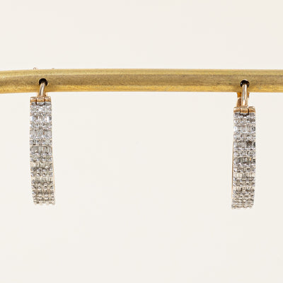 Diamond Hoop Earrings | 0.60ctw |