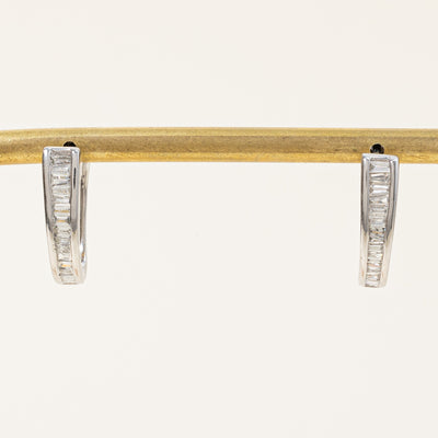 Diamond Hoop Earrings | 0.37ctw |