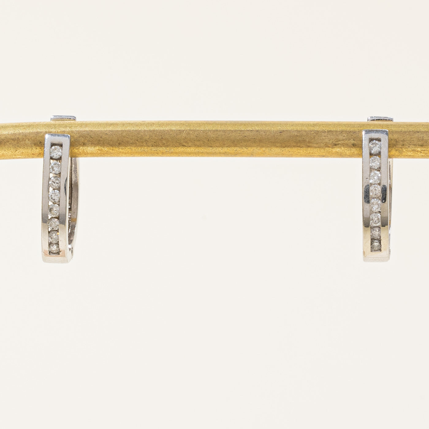 Diamond Huggie Earrings | 0.16ctw |