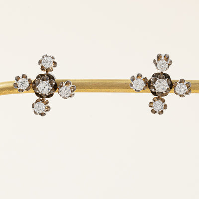 Diamond Screw Back Earrings | 1.43ctw |