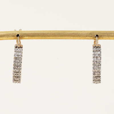 Diamond Hoop Earrings | 0.59ctw |