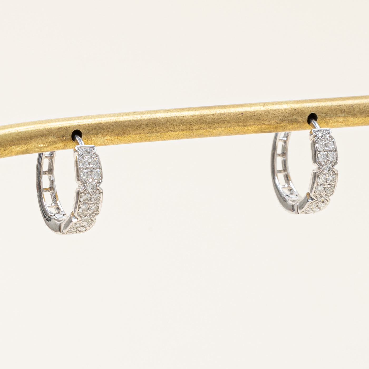 Diamond Huggie Earrings | 0.27ctw |