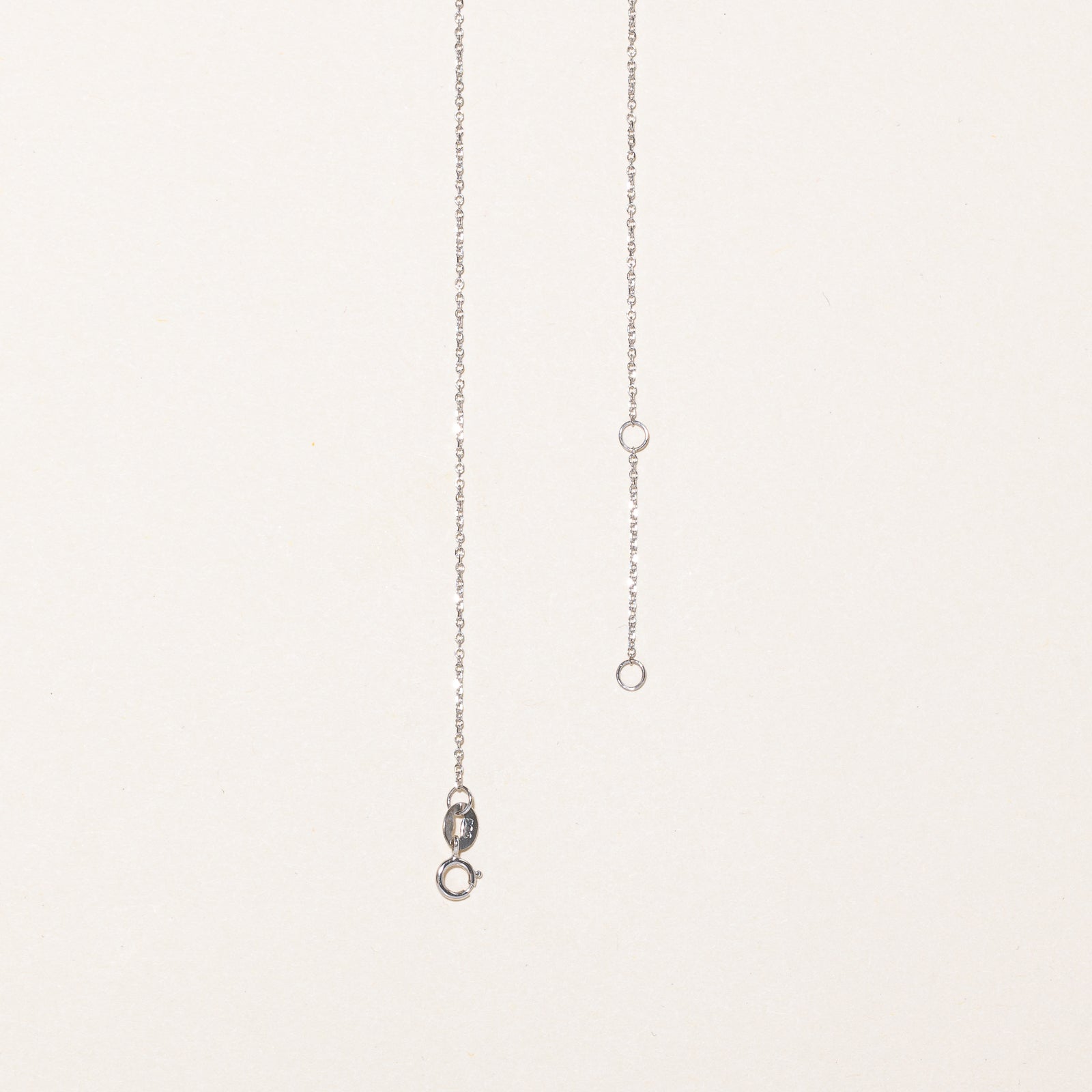 Bezel Set Diamond Necklace | 0.12ct | 18.5" |