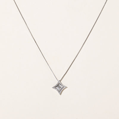 Diamond Pendant & Necklace | 0.31ctw | 18