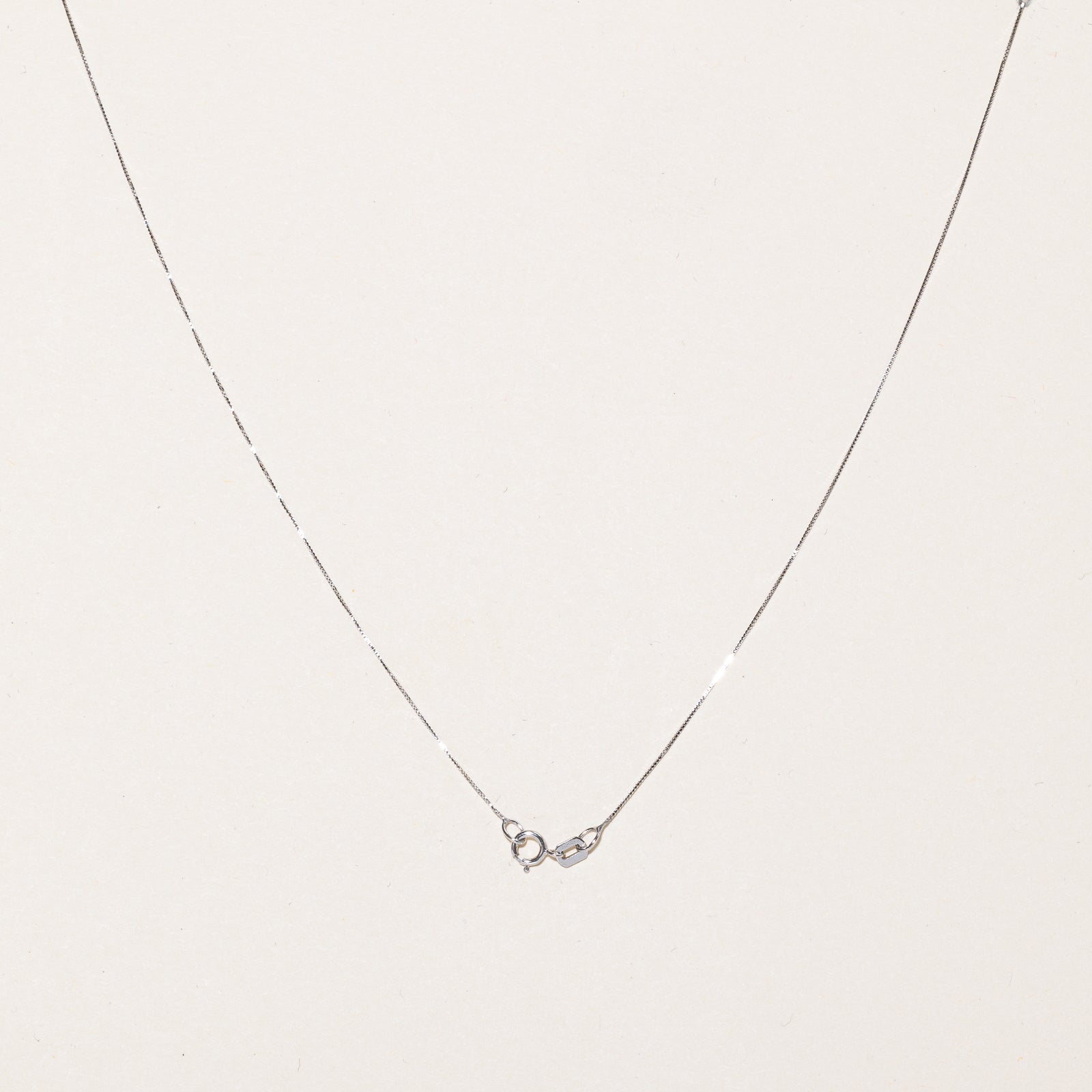 Pendentif et collier en diamants | 0,20 ct | 17,5" | 