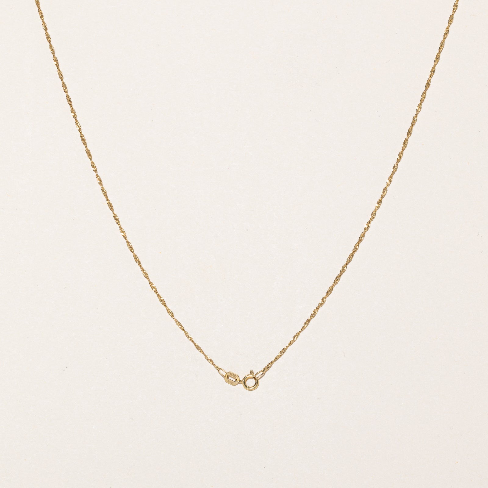 Collier croix en diamants | 0,18 ct | 40,6 cm | 