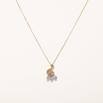 Diamond Pendant & Necklace | 0.25ctw | 17