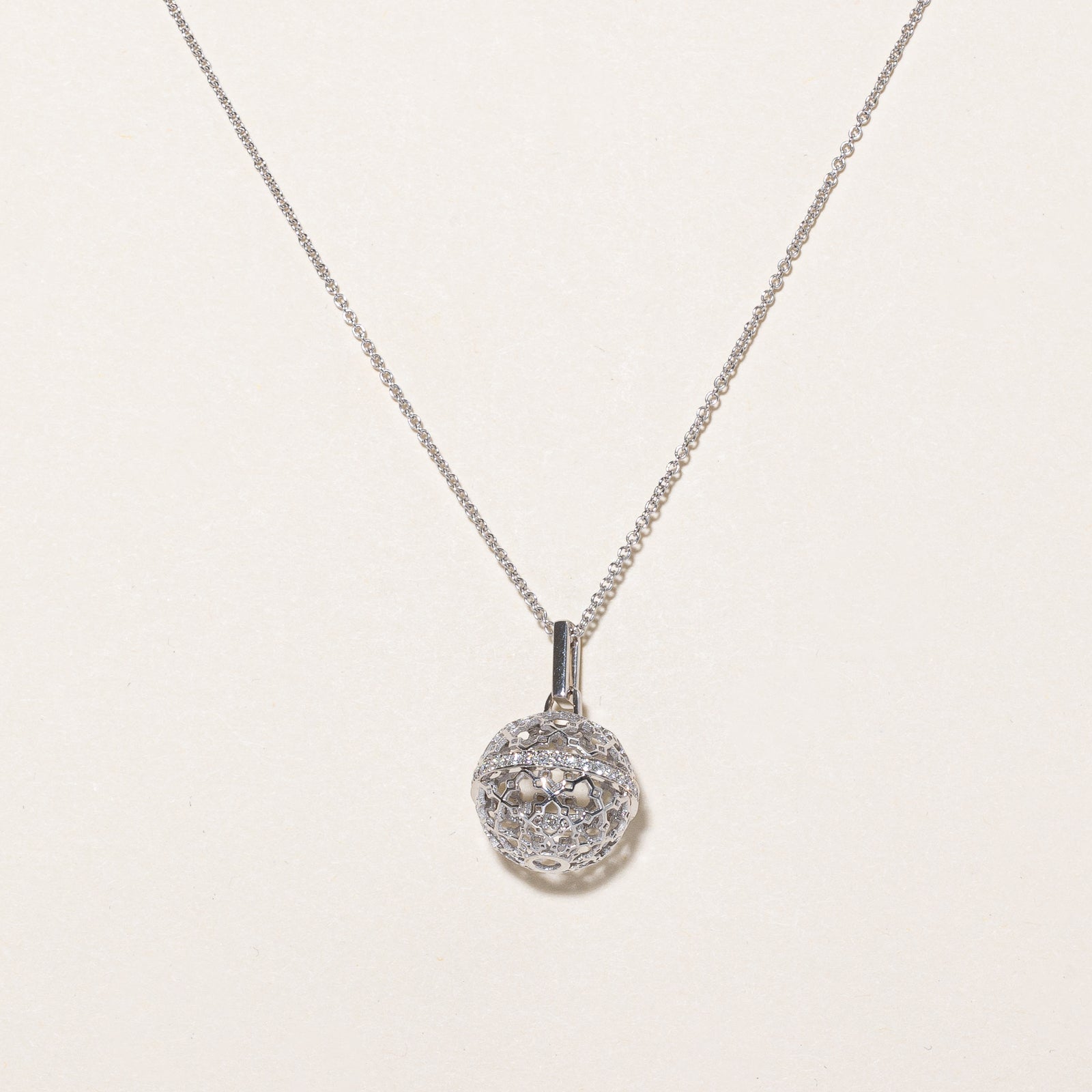 Birks' Diamond Necklace | 0.18ctw | 18" |