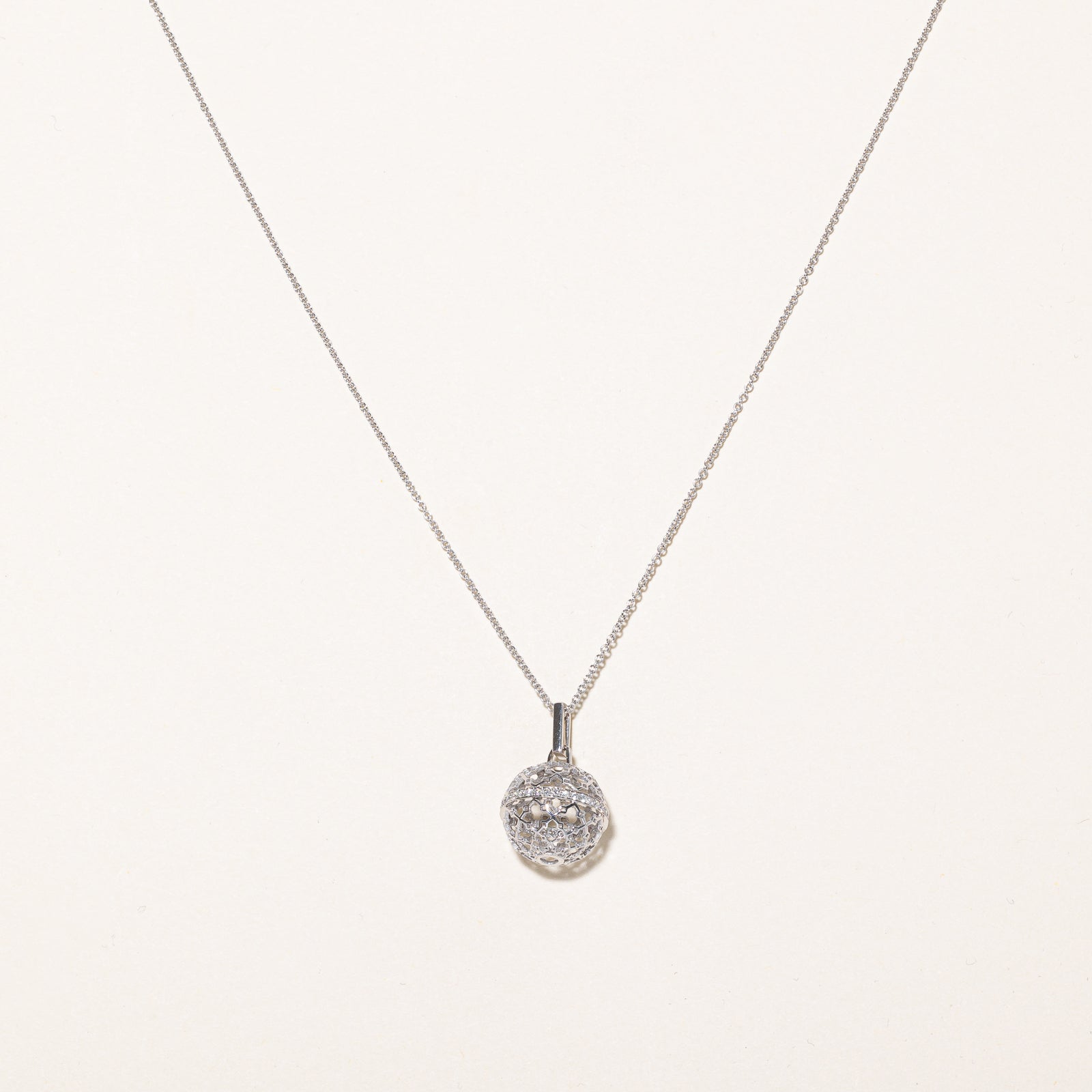 Birks' Diamond Necklace | 0.18ctw | 18" |