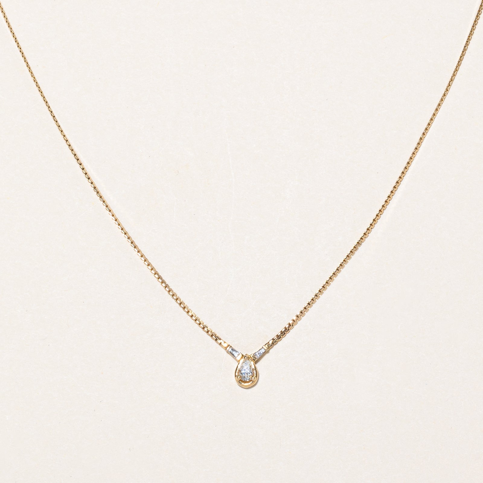 Collier en diamants | 0,17 ct | 40,6 cm |