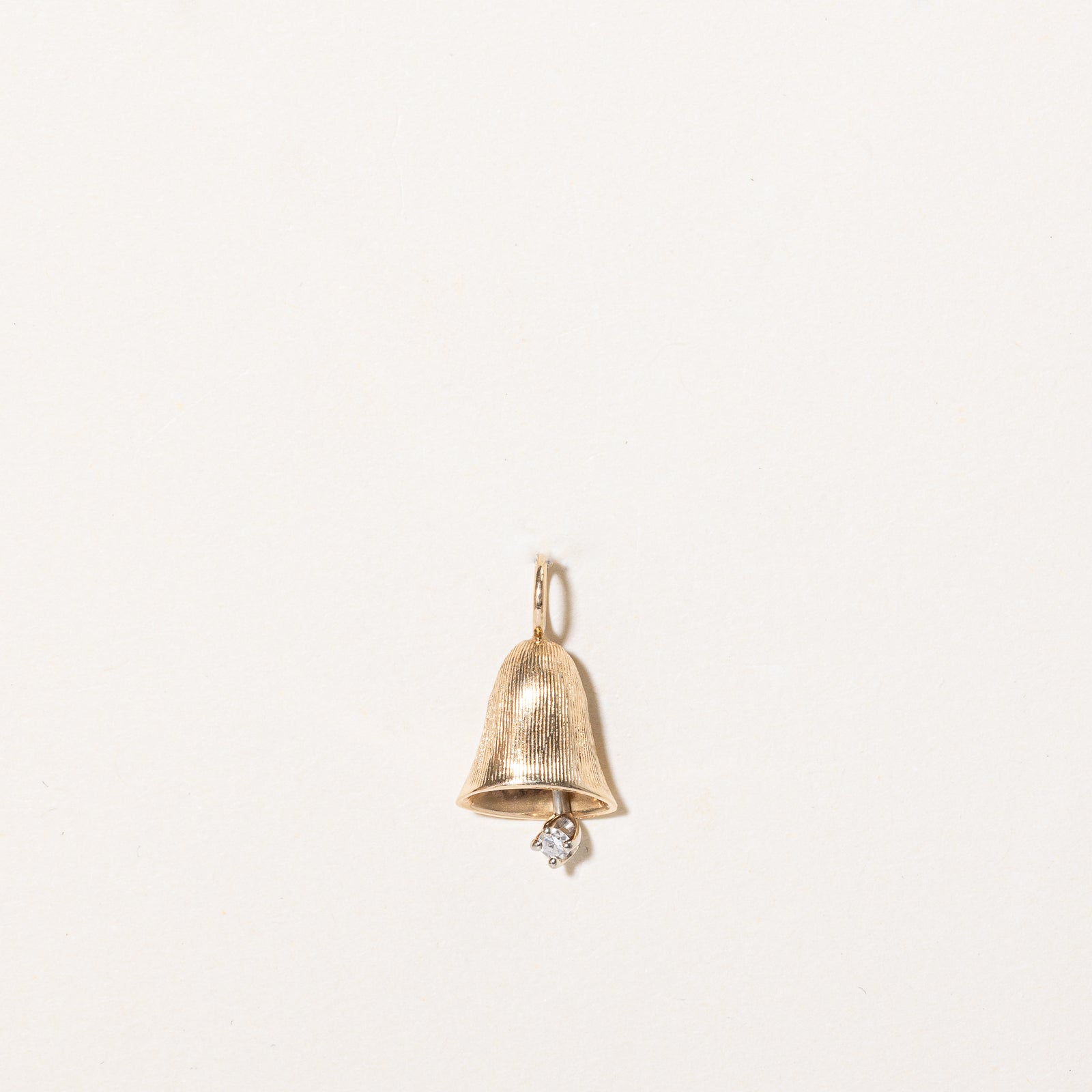 Diamond Bell Pendant | 0.03ct |
