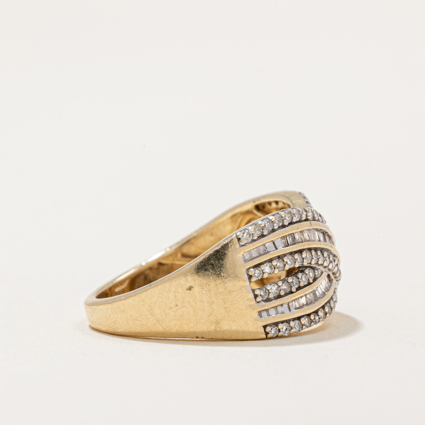 Diamond Waterfall Ring | 0.50ctw | SZ 6 |