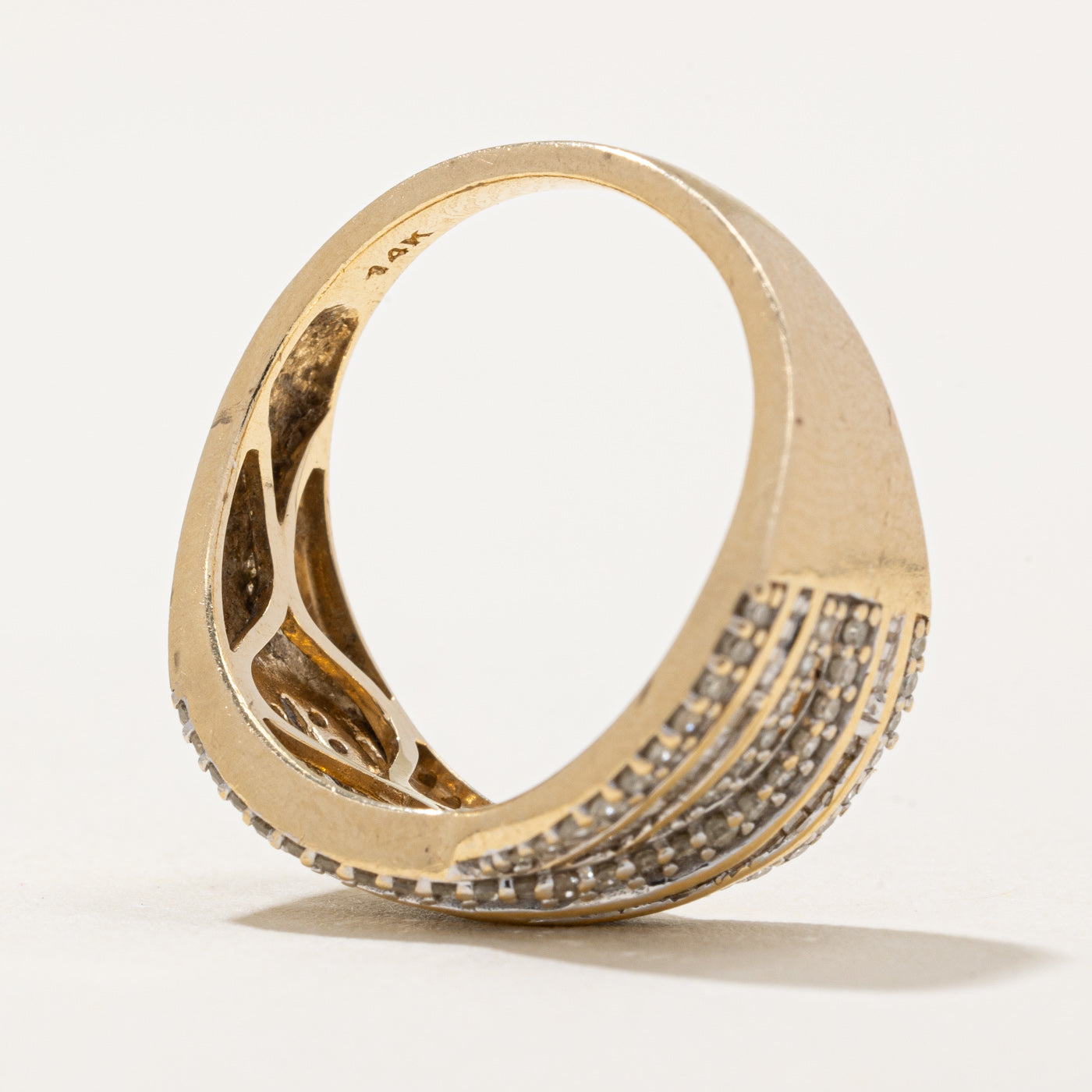 Diamond Waterfall Ring | 0.50ctw | SZ 6 |