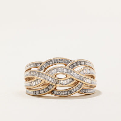 Diamond Cocktail Ring | 0.45ctw | SZ 8.25 |