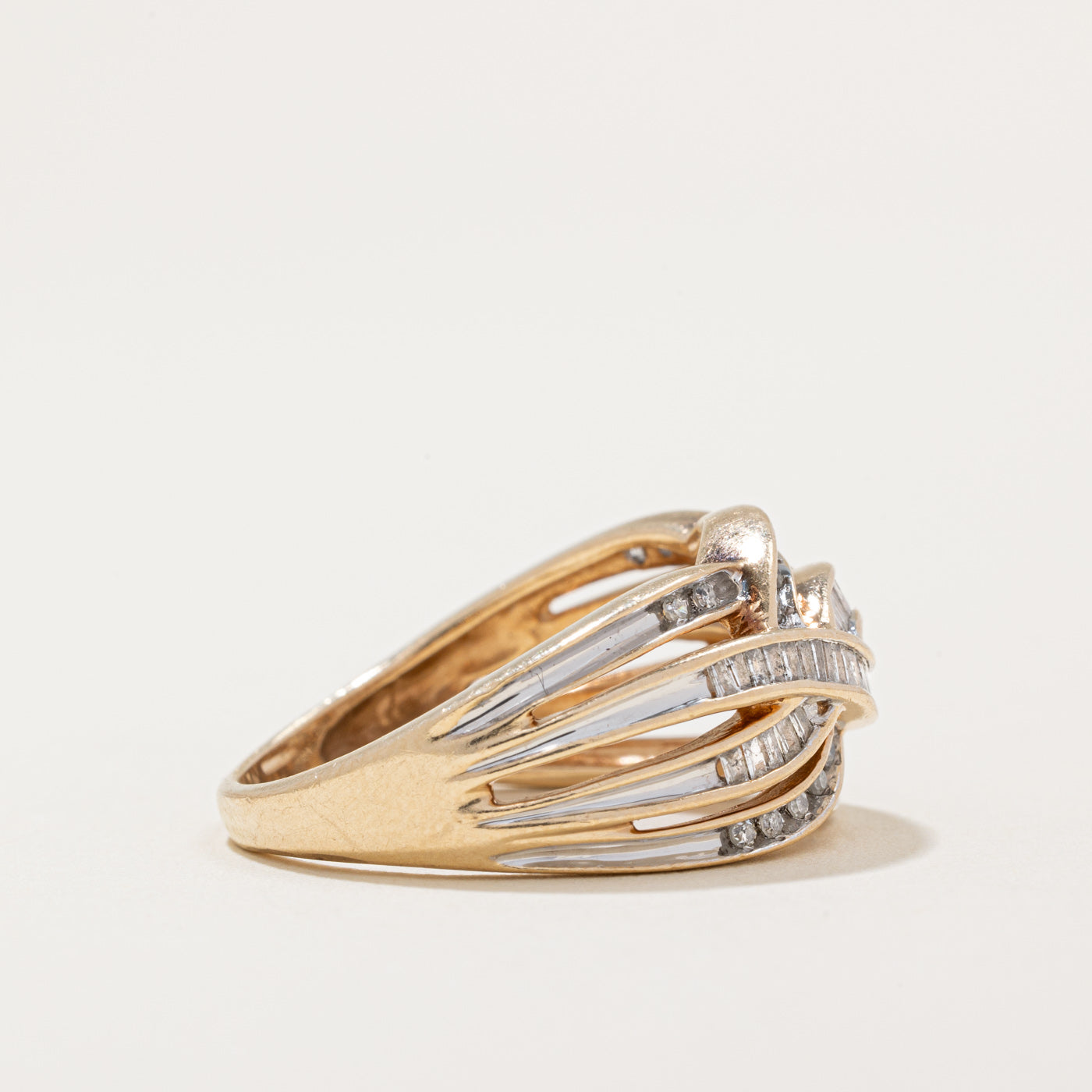 Diamond Cocktail Ring | 0.45ctw | SZ 8.25 |