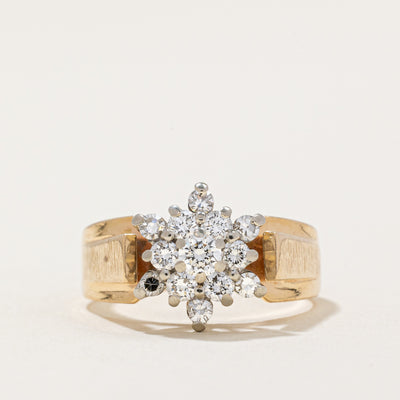 Diamond Cluster Ring | 0.55ctw | SZ 4.75 |