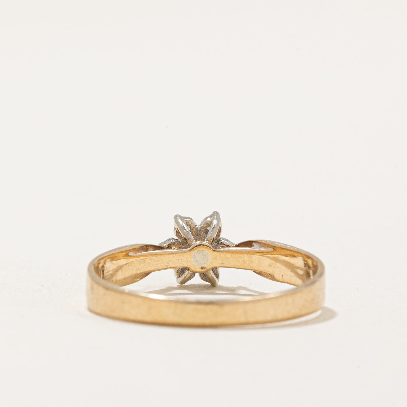 Bague en diamant | 0,09 ct | Taille 6 | 