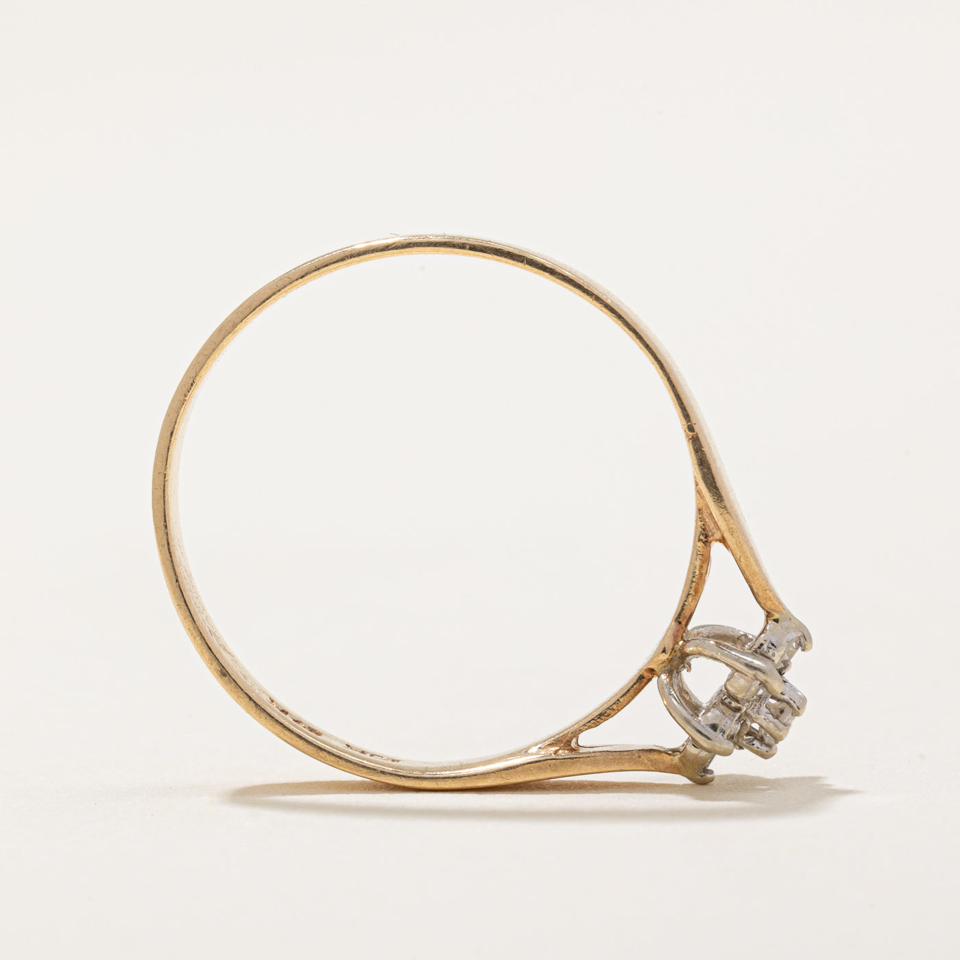 Bague en diamant | 0,09 ct | Taille 6 | 