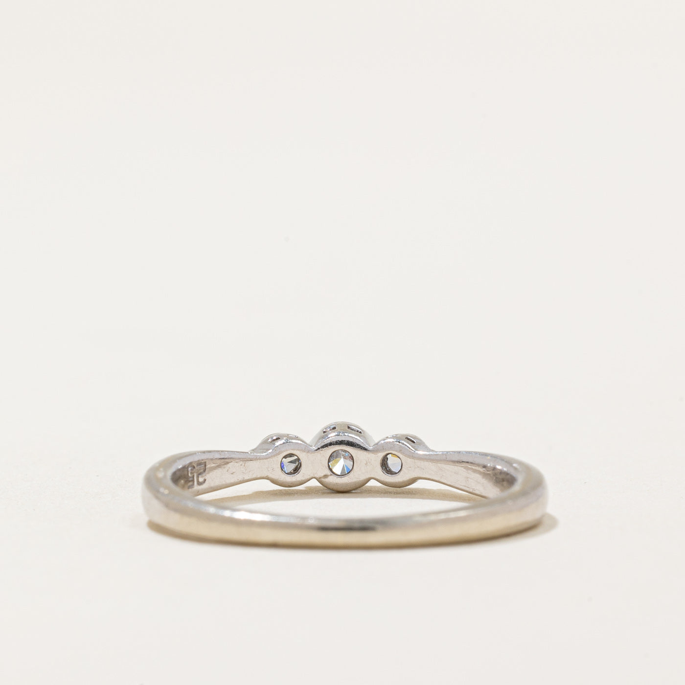 Three Stone Diamond Ring | 0.25ctw | SZ 5.75 |