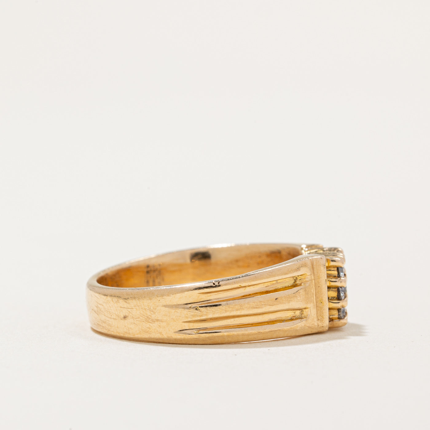 Diamond Grid Ring | 0.26ctw | SZ 9 |