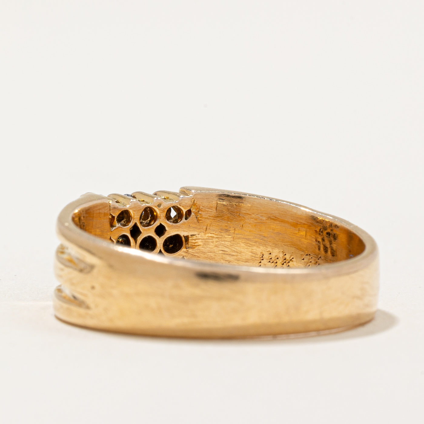 Diamond Grid Ring | 0.26ctw | SZ 9 |