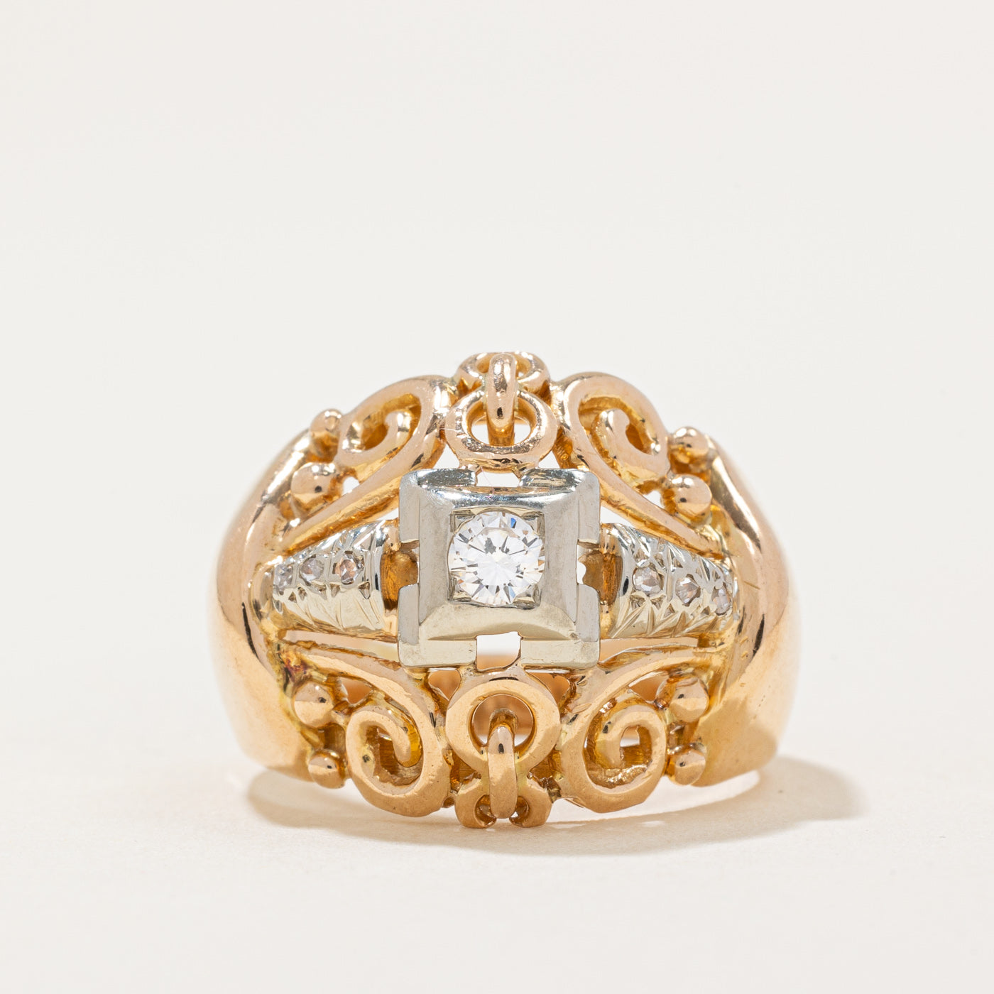 Orante Diamond Ring | 0.13ctw | SZ 5.25 |