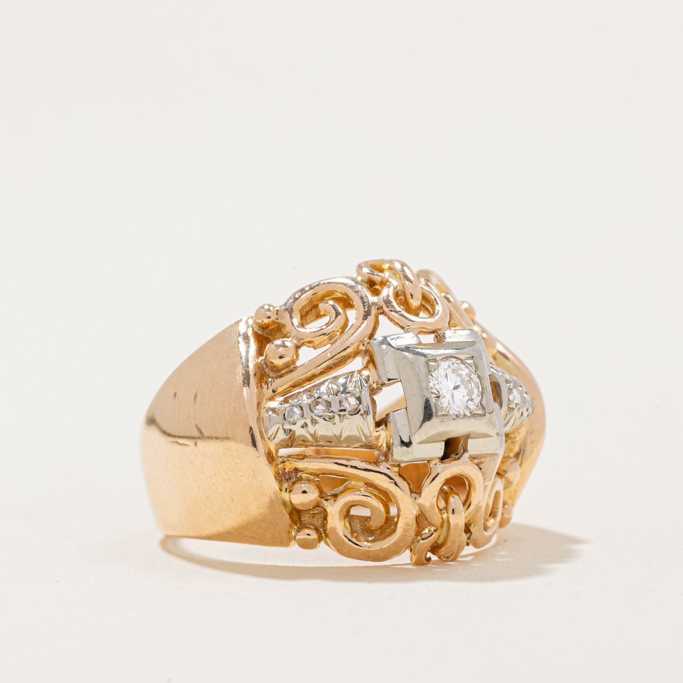 Orante Diamond Ring | 0.13ctw | SZ 5.25 |