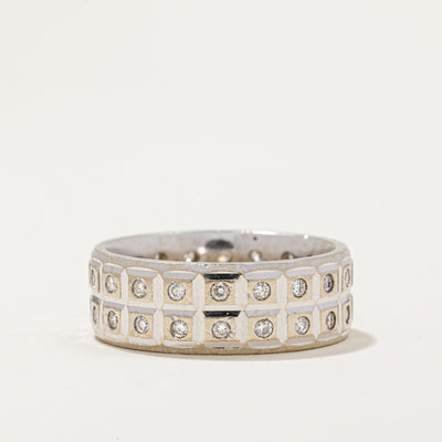 Double Row Diamond Eternity Band | 0.64ctw | SZ 9.25 |