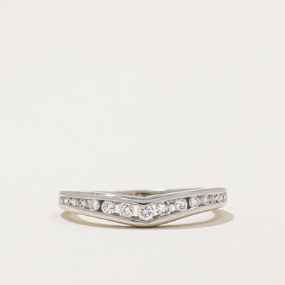 Diamond Chevron Ring | 0.19ctw | SZ 5.25 |