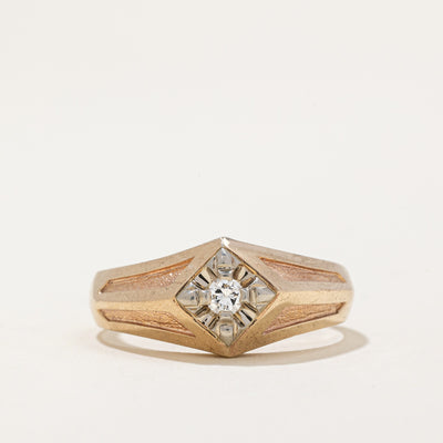 Diamond Cocktail Ring | 0.10ct | SZ 8.75 |