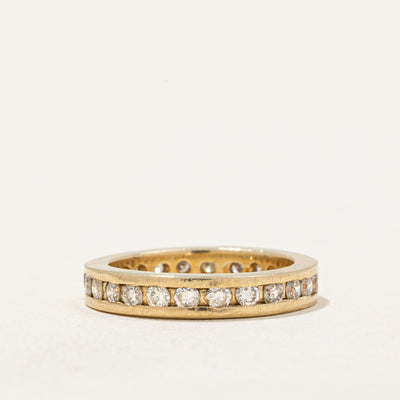 Diamond Eternity Wedding Band | 0.68ctw | SZ 3.25 |