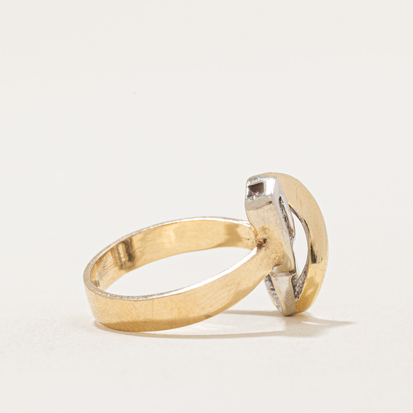 Baguette Cut Diamond Ring | 0.10ctw | SZ 3.5 |