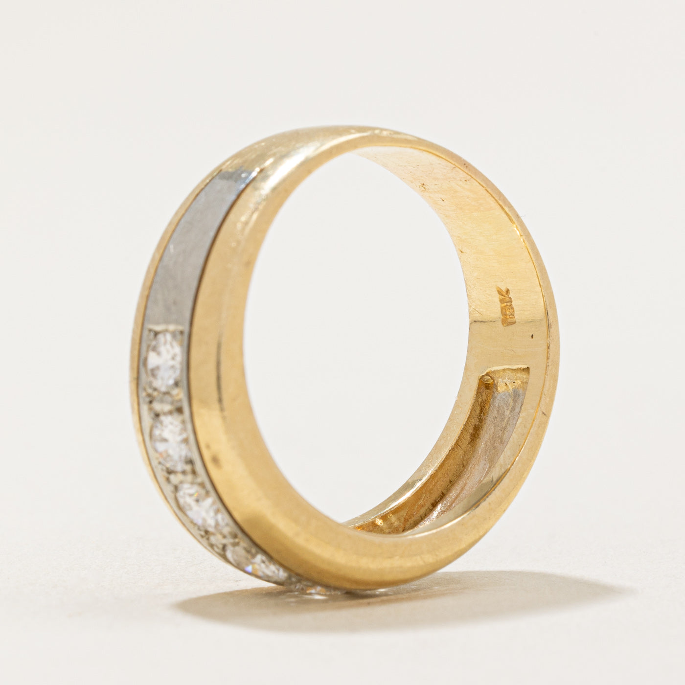 Flush Set Diamond Band | 0.70ctw | SZ 7.5 |