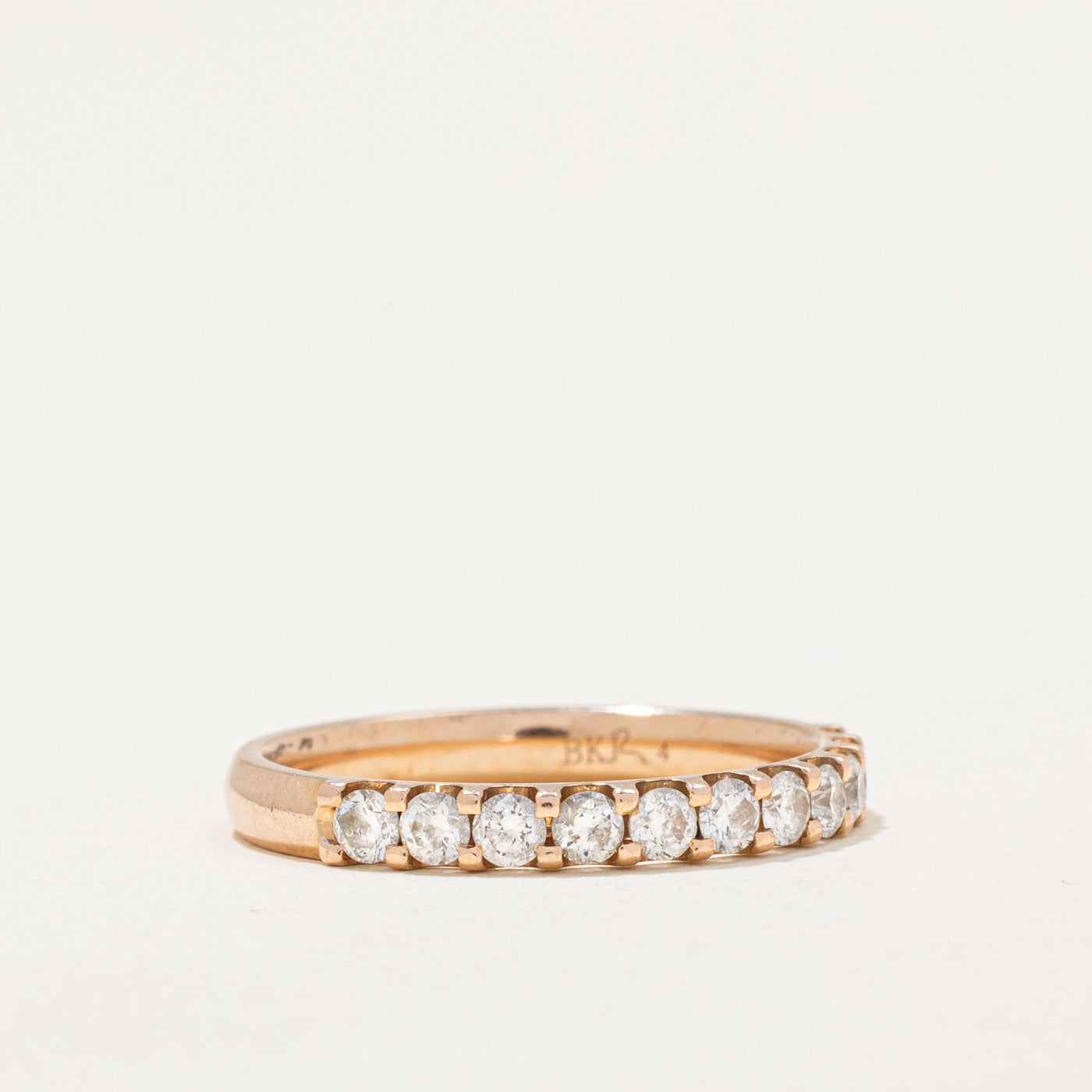 Diamond Semi Eternity Band | 0.44ctw | SZ 6.25 |