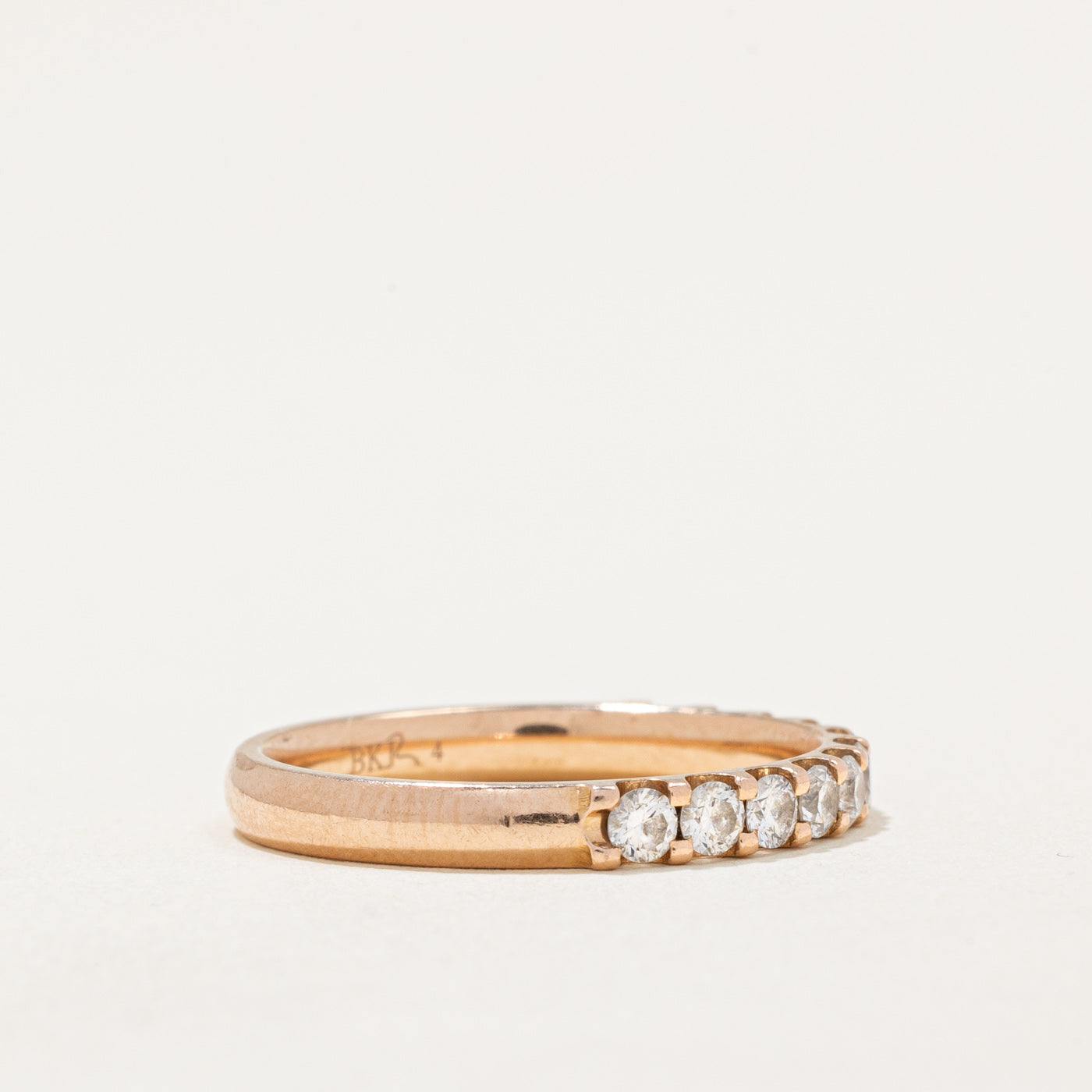Diamond Semi Eternity Band | 0.44ctw | SZ 6.25 |