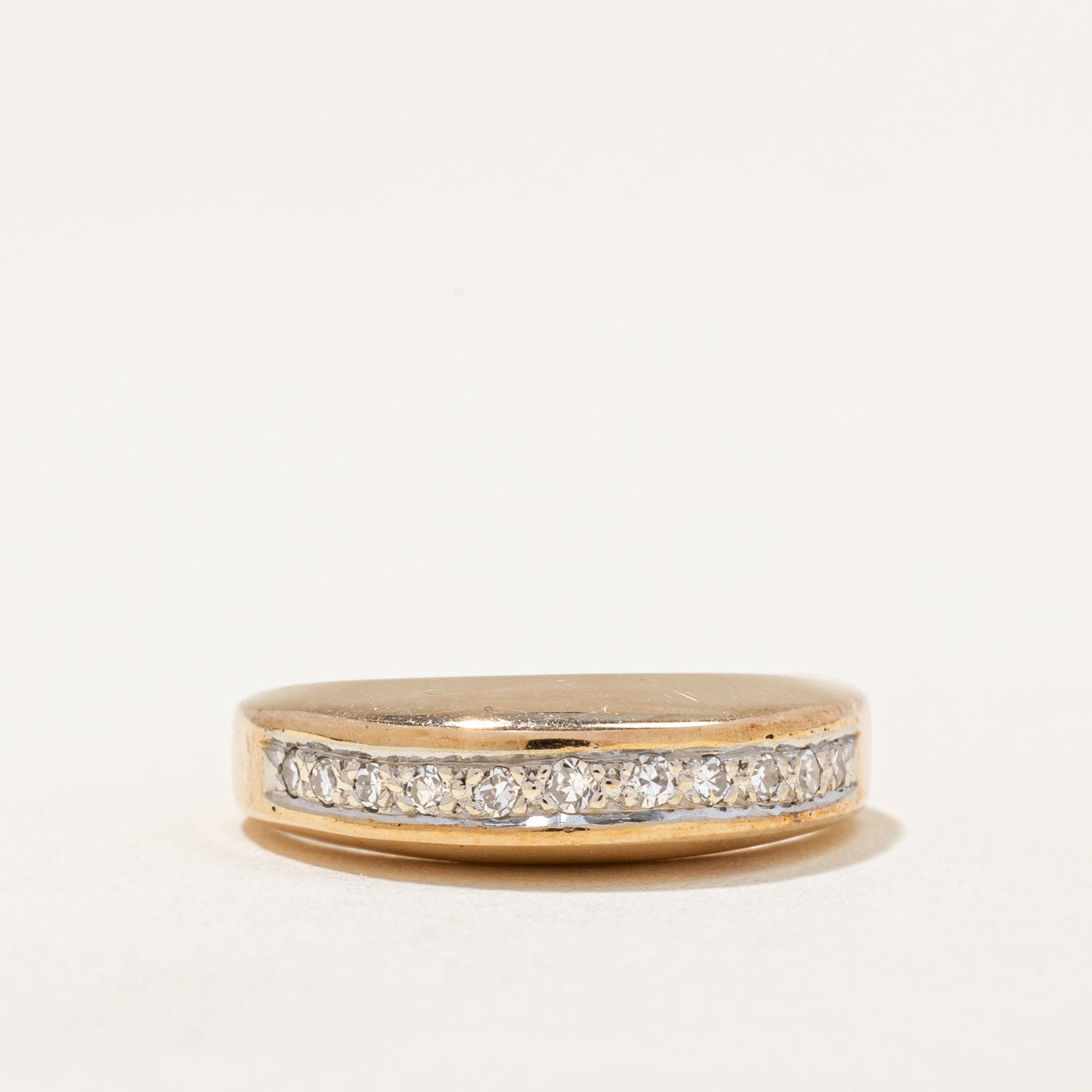 Bague sertie de diamants illusion | 0,16 ct | Taille 6,25 |