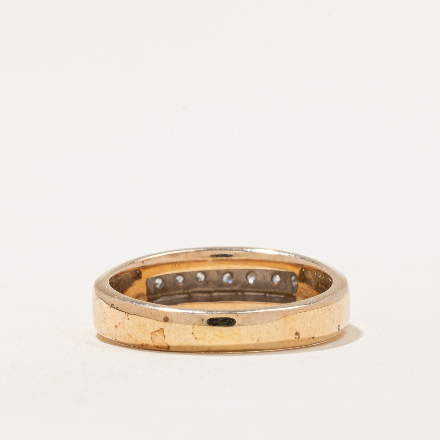 Bague sertie de diamants illusion | 0,16 ct | Taille 6,25 |
