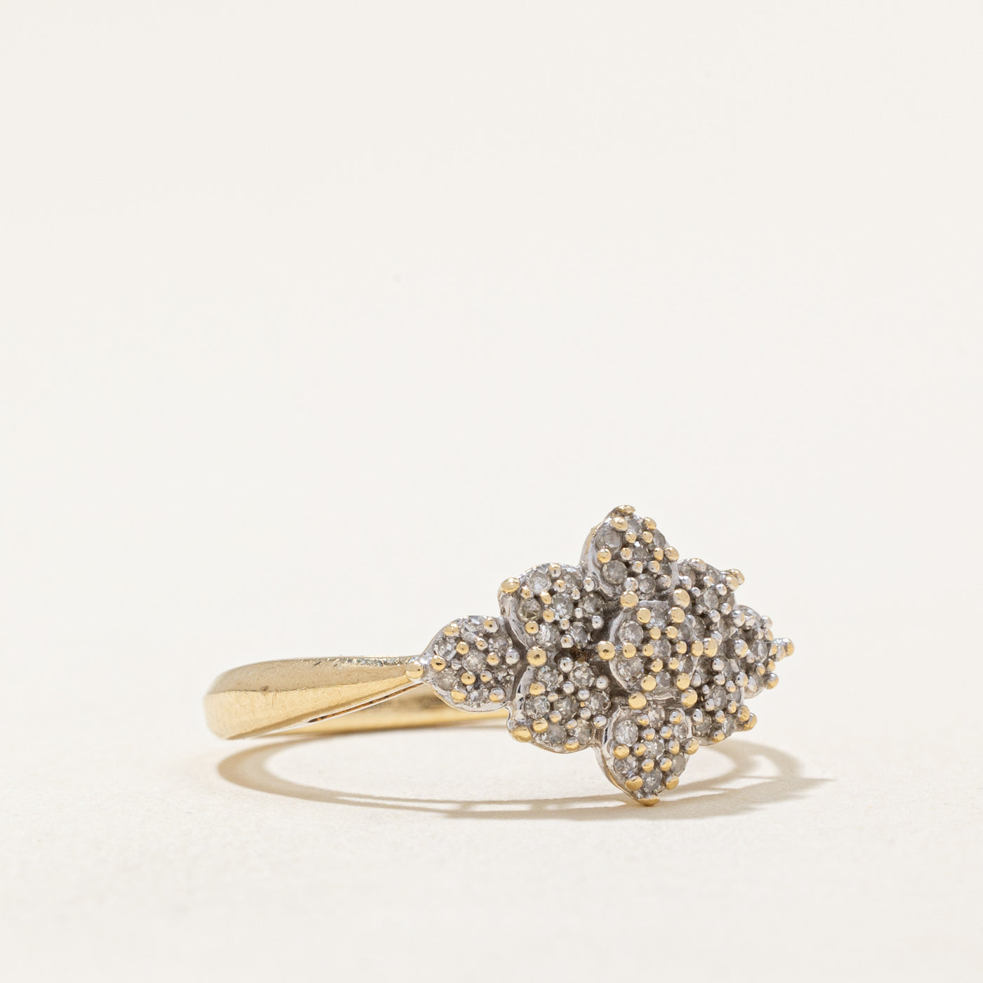 Diamond Cocktail Ring | 0.20ctw | SZ 5.5 |