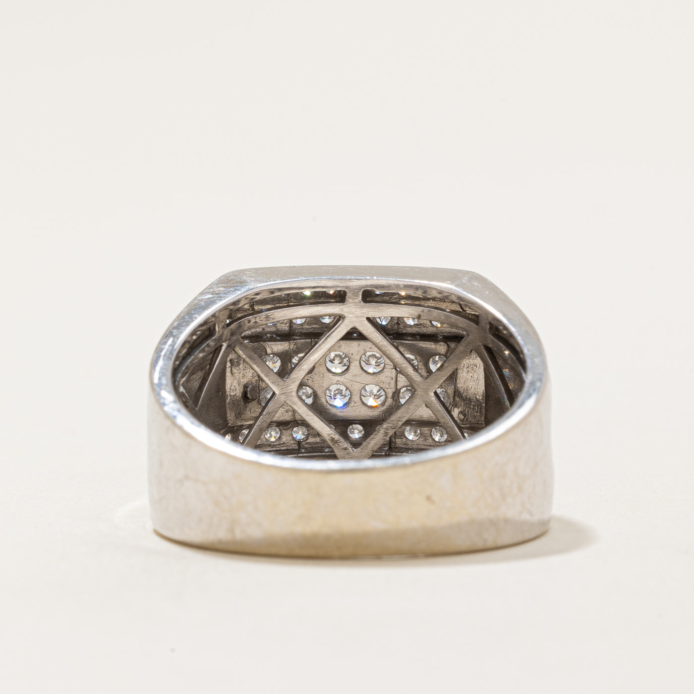 Diamond Cocktail Ring | 1.00ctw | SZ 10.25 |