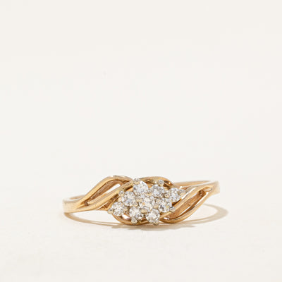 Diamond Cluster Ring | 0.16ctw | SZ 6 |