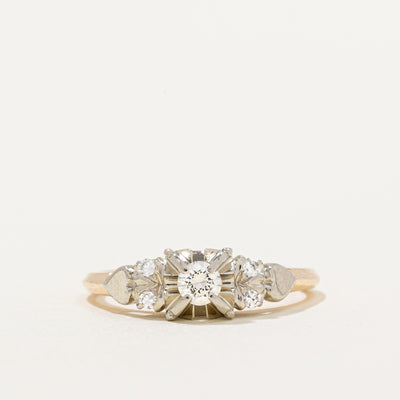 Diamond Engagement Ring | 0.22ctw | SZ 6.5 |